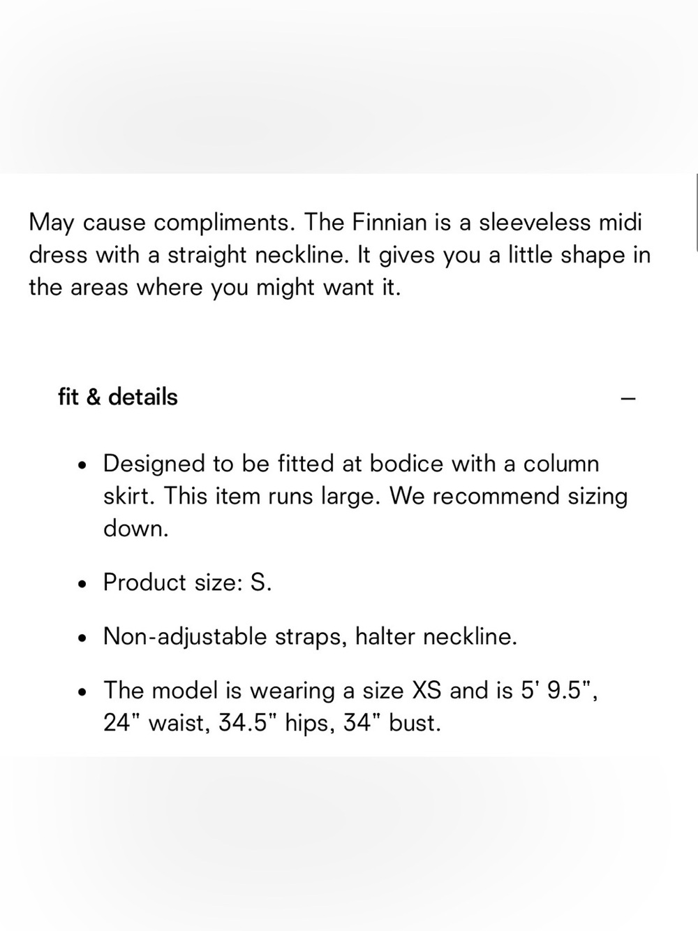 REFORMATION FINNIAN KNIT DRESS - Picture 11 of 11